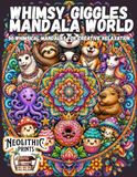 Whimsy Giggles Mandala World: 50 Whimsical Mandalas for Creative Relaxation
