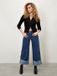 APRICOT Ikeda cropped jeans met wijde pijpen