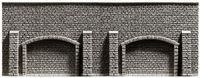 NOCH 58058 H0 Muur met metselwerk Arcade