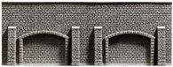 NOCH 58058 H0 Muur met metselwerk Arcade