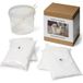 Baseks Kit de Moulage de Main en Plâtre Do-It-Together - Blanc