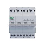 Modulaire F&F Modulaire schakelaar voeding - generator 4P 40A 230/400V PSA-440
