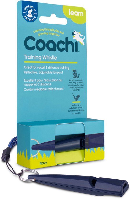 Company Of Animals Coachi Fluitje Blauw