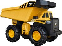 CatToysOfficial CAT Construction Stalen Kiepwagen – 40 cm – Speelgoed Vrachtwagen – Extra Grote Wielen – Bouwvoertuig – Vanaf 3 Jaar