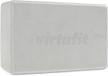 VirtuFit Premium Yoga Blok - Natural Grey - EVA Foam - 23x15x10cm
