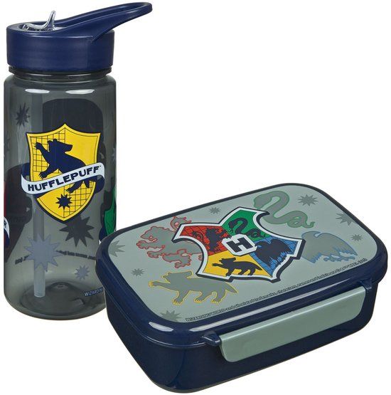 Scooli Undercover Harry Potter Lunchset - Lunchbox - Drinkfles - Meerkleurig