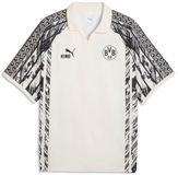 Puma Borussia Dortmund King Heren T-shirt S Warm White-Puma Black