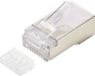 TRU COMPONENTS Connecteur RJ45 Connecteur modulaire CAT 6A TC-9878248 Connecteur, droit 1 pièce(s)
