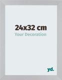 Your Decoration - Cadre photo 24x32 cm - MDF - Argent mat - Mura