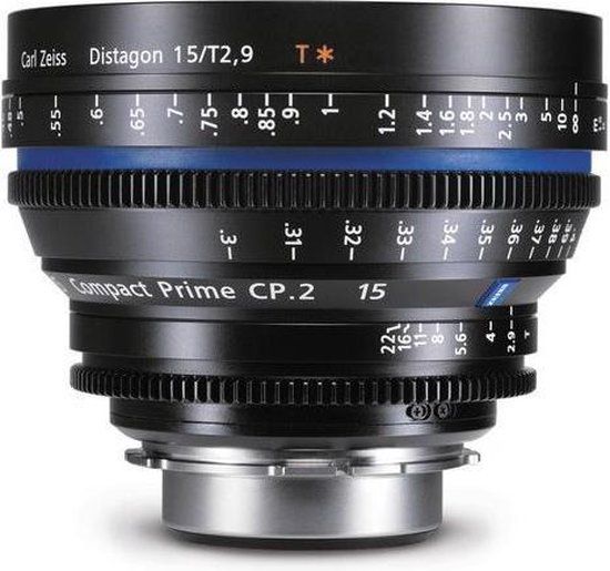 Zeiss Compact Prime CP.2 15mm T2.9 EF Mount Lens