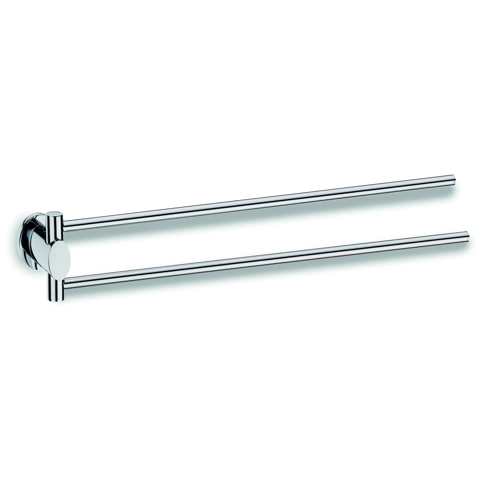 Kela Makira Handdoekstang - Zilver - 41,5 x 7,5 cm