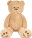 Mel-O-Design Iko-Import Klaus Otte Gmbh Teddy Beer Knuffel - Lichtbruin, Pluche, 100 cm