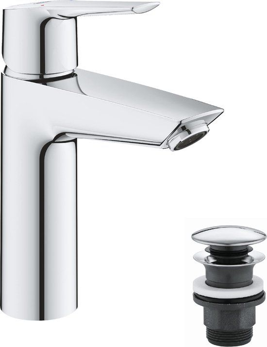 GROHE QuickFix 24204002 Eenhendelmengkraan DN 15 | M-size | chroom, met montagetool