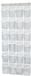 Simple Houseware 24 zakken grote duidelijke zakken over de deur opknoping schoen organizer, grijs (56 x 22,5)