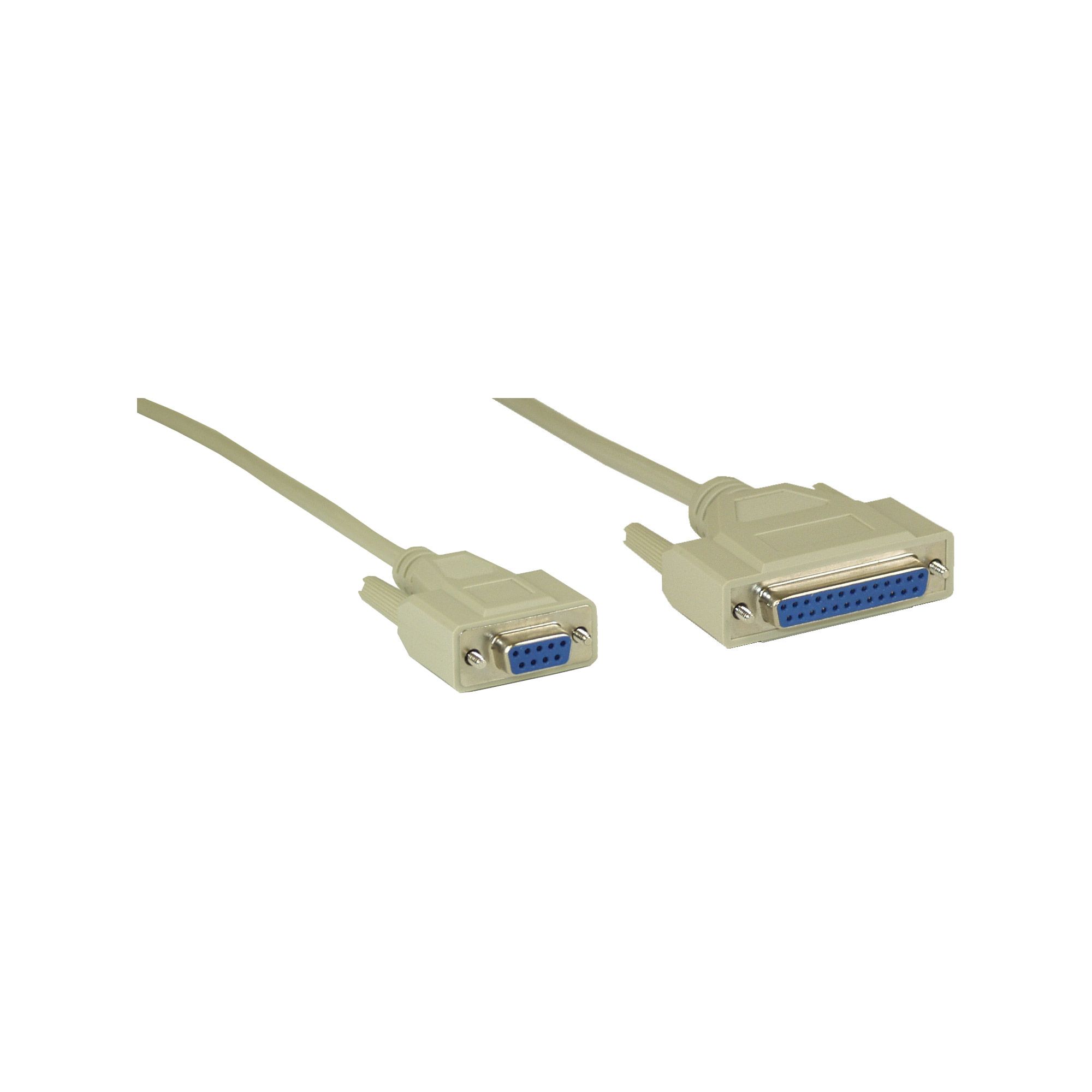 InLine 12122 seriële kabel Beige 2 m