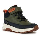 GEOX FLEXYPER PLUS ABX JONGENS - MILITAIR GROEN/ORANJE - Maat 28