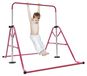 Barre de gymnastique pliable avec hauteur réglable et système d'extension