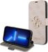 Guess iPhone 13 Pro Max Bookcase hoesje - Effen Roze - Kunstleer