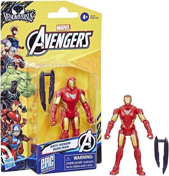 Marvel Hasbro Marvel actiefiguur Iron Man Venom 10 cm speelgoed