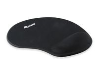 Equip Tapis de souris + Repose-poignet Antidérapant Dessous Noir