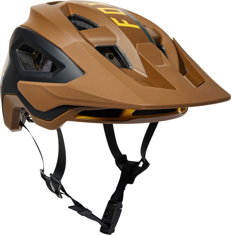 Fox Speedframe Pro Helm Heren - Bruin - 0191972701450