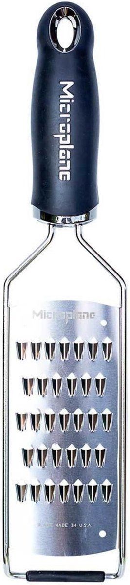 Microplane Gourmet Serie Fijne Julienne-rasp - Zwart/RVS