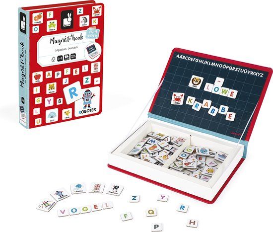 Janod Magnetibook Alfabet Duitstalig