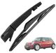 Merkloos Essuie-glace noir - Remplacement du bras d'essuie-glace - Longueur de la lame d'essuie-glace : 27 cm - Plastique - Compatible avec les modèles R50/R53 de 2001 à 2006 - Conception résistante aux chocs - Essuie-glace