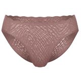 Sloggi ZERO Feel Bliss High leg Dames Onderbroek - Cacao - Maat S