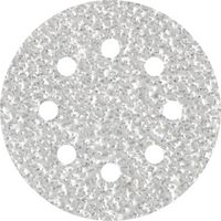 Wolfcraft - Schuurpapier voor excentrische schuurmachines - 25 Stuks - Ø 125 mm - korrel 80