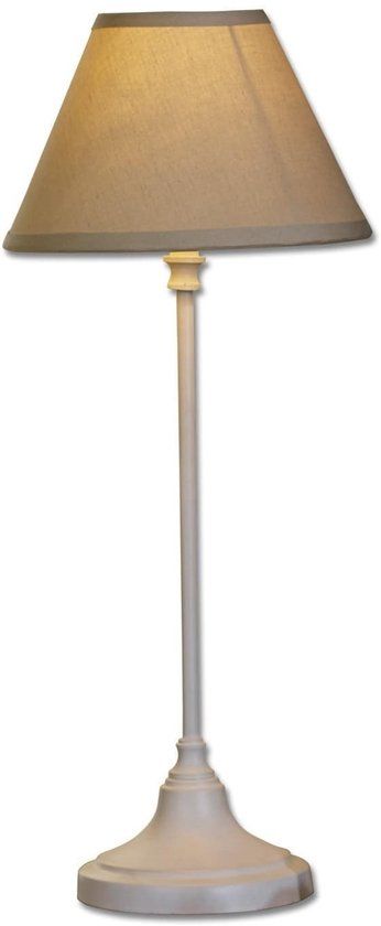 Loberon Tafellamp Swindon beige/antiekwit