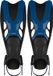 Waimea Palmes de natation - Adultes - Bleu foncé/Noir - Taille 42-47