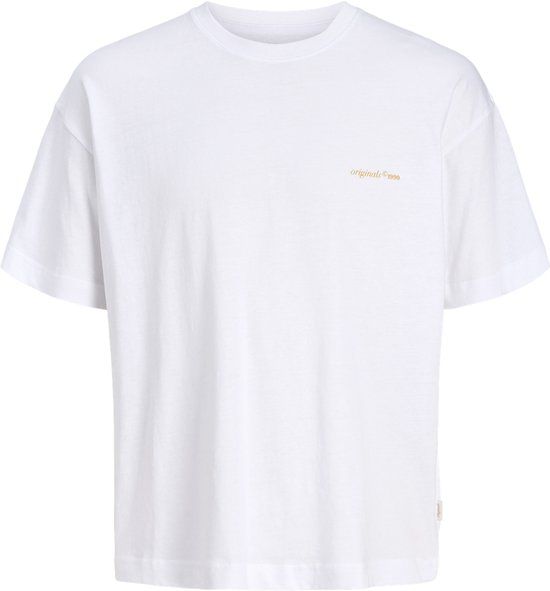 JACK&JONES JORMONTAUK BACK GRAPHIC TEE SSCN EA26 SN Heren T-shirt M Wit