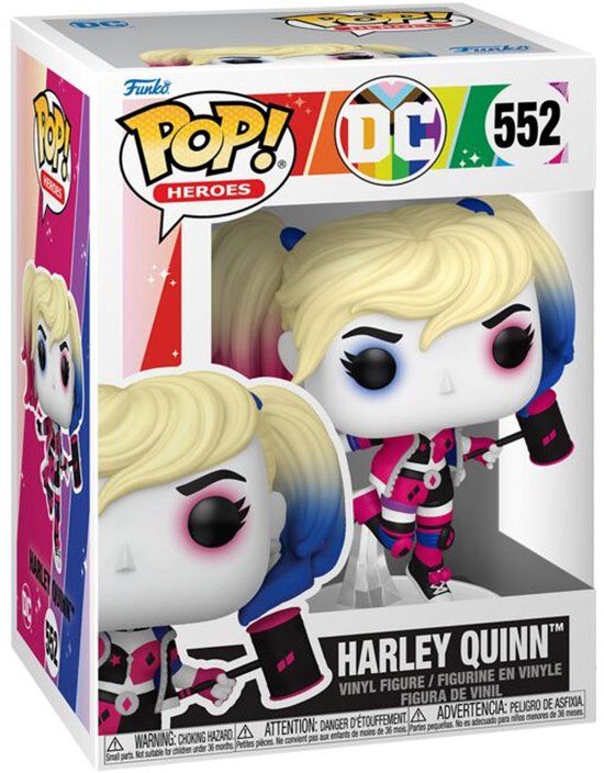 Funko Pop! Heroes Pride Harley Quinn vinylfiguur 552