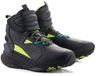 Alpinestars Speedstreet Noir Lime Bleu Océan Chaussures moto - Taille 38.5