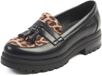 Gabylou Mocassins Femme Pieds Larges H Tina Leopard Synthétique