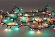 Anna's Collection kerstverlichting - 700 led lampjes - groen/rood - 1600 cm - lichtsnoer - met timer