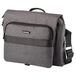 Lightpak FB1346165 - fixbag schoudertas Walker met Klickfix adapterplaat + extender adapter voor fiets, laptoptas voor 15" notebooks, schoudertas van polyester, ca. 23 x 35 x 8 cm, grijs