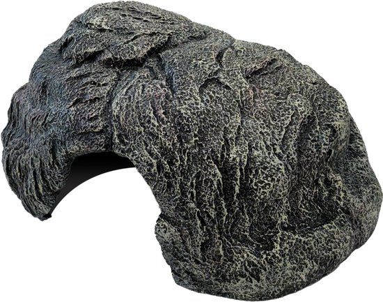 Aquadistri Repto Deco Hiding Cave Grey - Decoratie Grot Terrarium