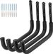 Bol Crochet de garage géant mural, support de suspension robuste de 32 cm/12,6 pouces pour planche de surf, échelle, kayak
