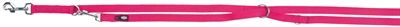 TRIXIE hondenriem premium verstelbaar nylon fuchsia 2 m / 15 mm
