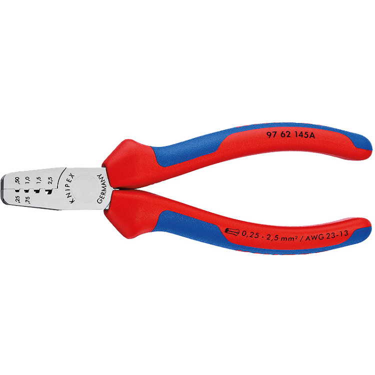 KNIPEX Adereindhulstang meercomponenten-greep 145mm