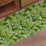 PETTI Artigiani Italiani - Keukentapijt, Antislip Wasbare Keukenloper, Keukenloper Tapijt, 52x380 cm, Design Tropical 05, 100% Made in Italy