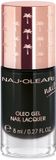 SMALTO Naj-Oleari Oleo Gel Nail Lacquer 8 ml Zwart Glans