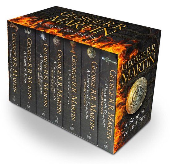 A Song of Ice and Fire 7 Volume Box Set | A Game of Thrones: The Story Continues: The Complete Boxset of All 7 Books: 1-7