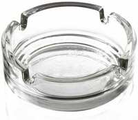 Lav Asbak 2x - Transparant - Rvs