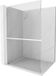 Mexen Kioto+ L paroi de douche avec étagère Walk-in 80 x 200 cm, transparent, blanc