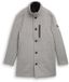 Tom Tailor - 2-in-1 wollen jas met uitneembaar inzetstuk - Maat XXXL - mid grey melange twill