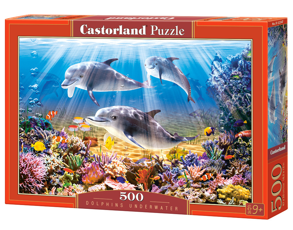 Castorland Dolphins Underwater 500 stukjes