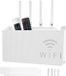 Solidchoice XIANGYANG HE'AI E-COMMERCE CO., LTD. WiFi Router Opbergdoos Wandmontage voor Kabels en Apparaten | Wit